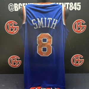 JR Smith Autographed New York Knicks Signed Jersey Beckett BAS - Picture 1 of 3