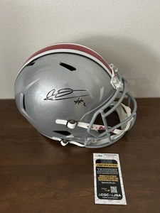 Caleb Downs Autographed Signed Helmet Full Size Ohio State Football JSA Cert - Picture 1 of 3