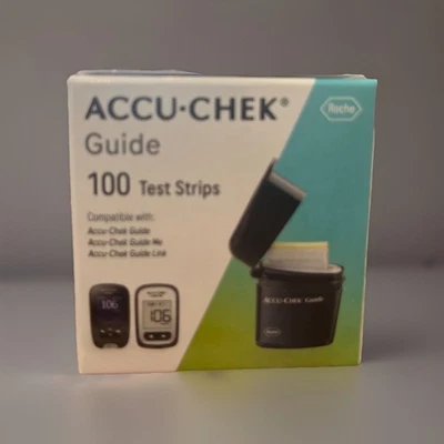💰Test Strips #100 Count~ACCU-CHEK Guide-Sealed Box~Exp Date 2/12/27 - Image 1 of 2