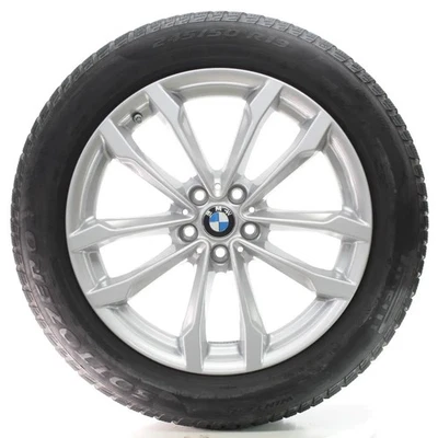 BMW X3 G01 X4 G02 Winterräder V-Speiche 691 Pirelli 245/50R19 105V DOT24 6877325 - Bild 1 von 4