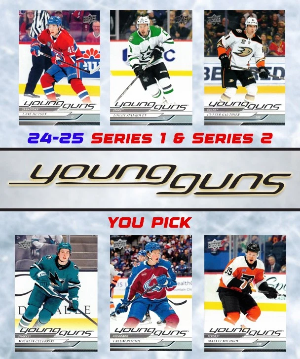 2024-25 Series 1 & Series 2 Young Guns - You Pick - Image 1 of 1