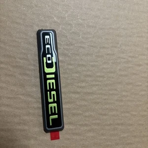 2020-2024 Jeep Wrangler / Gladiator ECODIESEL Rear Nameplate OEM Mopar - Picture 1 of 3