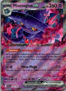 Mismagius ex 036/094 Double Rare Pokemon TCG Phantasmal Flames English NM - Picture 1 of 2