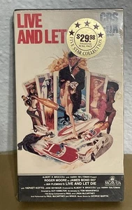 Live And Let Die VHS 1973 FACTORY SEALED CBS FOX / James Bond 007 (E) - Imagen 1 de 7