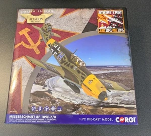 Corgi 1:72 Messerschmitt Bf 109E-7 SG 1 'Blue H Triangle' Russia 1942 #AA28007 - Picture 1 of 8