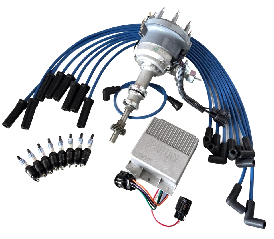 Distribuidor + Cables + Bujías + Módulo Ford E-350 Econoline V8 5.8 77-87 Foto 1 de 4