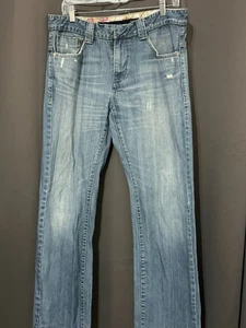 SilverTab Men’s Jeans W34 L32 – Floral Waistband, Vintage Denim - Picture 1 of 13