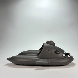 Cloud Shark Slides Gray Lightweight Slip On Sandals Men's Size US 10.5 EU 43 - Foto 1 di 9