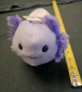 Build-A-Bear 2023 Axolotl Purple Lavender Mini Buddy 8" Plush - Picture 1 of 3