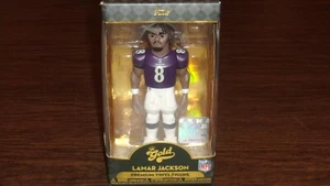 NIB Funko Pop Premium Vinyl Figure NFL Football Gold Lamar Jackson Ravens - Picture 1 of 9