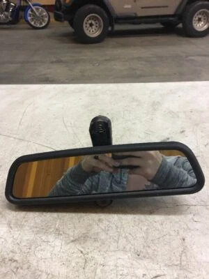 Espejo retrovisor 02-BMW 745li con atenuación automática negro OEM Foto 1 de 3