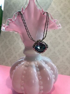 Brighton necklace, with blue stone pendant used - Picture 1 of 3