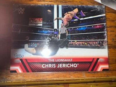 2017 Topps Then Now Forever Finishers and Signature Moves Jericho - Image 1 of 3