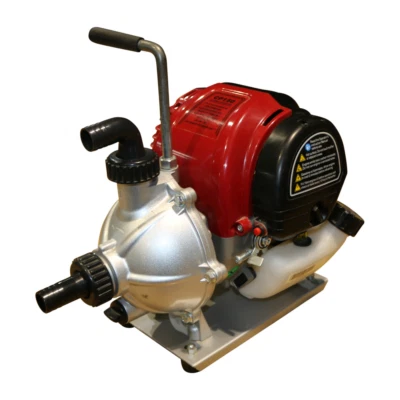 1" Transfer Water Pump Four Stroke Camping Gold Sluice Highbanker Transportable  - image 1 of 4