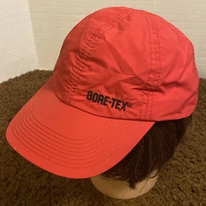 Vintage 1990s Gore-Tex Hat Outerwear OC Outdoor Gear Cap Adjustable Rare Red EUC - Picture 1 of 11