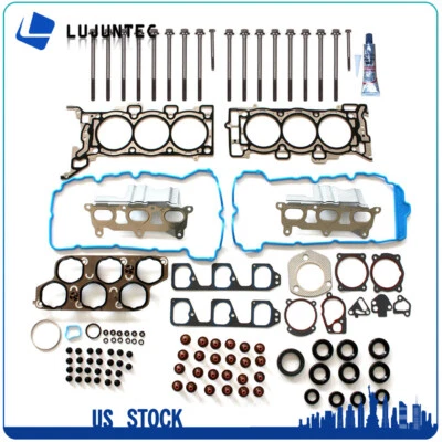 Juego de juntas de culata con pernos de culata para Suzuki XL-7 2007-2009 3,6 L V6 DOHC Foto 1 de 4