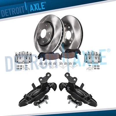 Kit de pinzas de freno de bujes de nudillos delanteros para Toyota Highlander RX450h 2010-2011 Foto 1 de 4