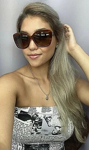 New Elegant Christian DIOR DiorPromesse2 Oversized Women's Sunglasses Italy . - Picture 1 of 13