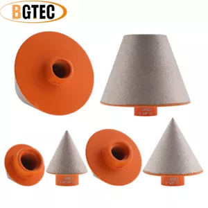 2pcs 35-75mm Diamond Milling Chamfer Bits Grinding Shaping Hole Porcelain Marble - Picture 1 of 14