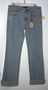 Missoni Jeans Women's size 6 US 42 Italy Bianca Light Blue Denim Cuffed Rolled - Picture 1 of 16