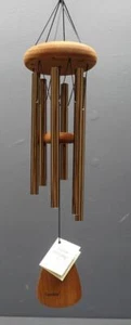 Festive Windchimes F416C Wood/Aluminum Hand Tuned Wind chimes USA New - Picture 1 of 10