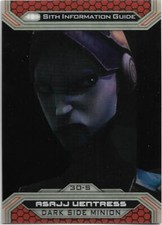 2015 Topps Star Wars Chrome Perspectives Jedi vs Sith Base Cards You Pick 