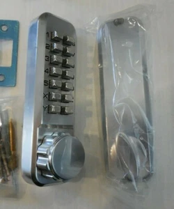 Ultra Hardware Push Button Mechanical Spring Keypad Lock Keyless PushButton - Picture 1 of 4