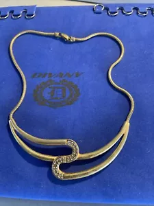 "COLLAR PERSONALIZADO DE COLECCIÓN TONO DORADO FIRMADO ""FO"" (4A) - Imagen 1 de 3