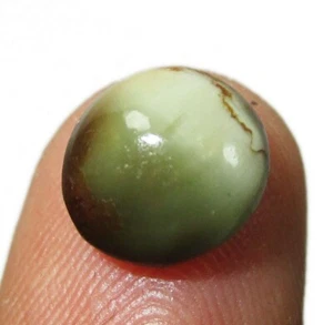 Piedra preciosa suelta 100 % natural ojo de gato 2,85 quilates certificada con regalo gratis - Imagen 1 de 5