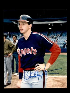 Wally Joyner Hand Signed 8x10 Photo Autograph California Angels - Picture 1 of 2