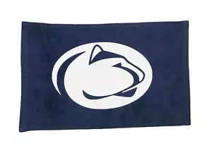 Toalla de rally Penn State Nittany Lions Head azul marino logotipo blanco 11" x 18" 100 % algodón - Imagen 1 de 1