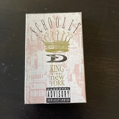 Sealed Schoolly D King of New York cassette single 1990 - Image 1 of 4