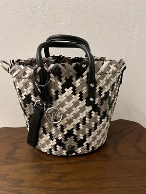 MICHAEL MICHAEL KORS Marley Medium Leather Bucket Messenger Bag - Image 1 of 4