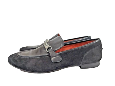 Mocassim Rag & Bone Cooper couro preto camurça UE 39,5 EUA 9,5 clássico dinheiro antigo - Imagem 1 de 4