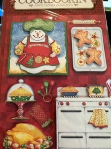 #829 Cookbookin Appetitanregende Akzente Scrapbooking Aufkleber Set Säurefrei MIP TX - Bild 1 von 14