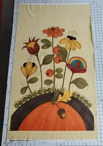 Grand Finale Sewing Quilt Panel Wall Fabric Sandy Gervais Pattern 17590 Autumn - Picture 1 of 3
