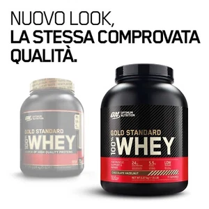ON Optimum Nutrition Gold Standard Whey Cioccolato e Nocciola 2,27kg - Foto 1 di 3