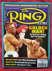 The Ring January 2003. Oscar de la Hoya, Erik Morales, David Tua, Gatti - Ward - Picture 1 of 3