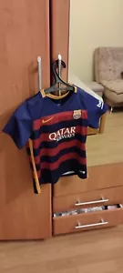 Nike Barcelona FC MESSI Heim Fussball Trikot 2015/16 Jungen 5–6 Jahre - Bild 1 von 15