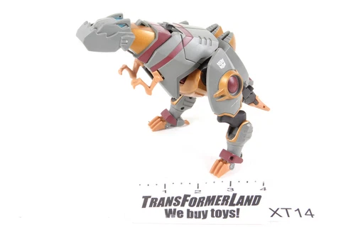 Grimlock Figure Voyager Animated Transformers Cover