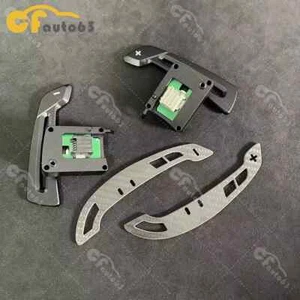 Palancas de cambio magnéticas de volante de fibra de carbono para Ford Mustang 2015-2023 - Imagen 1 de 3
