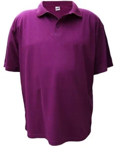 Übergrößen Tolles Basic Polo-Shirt RAMMBOCK Piqué in Bordeaux mit Stickerei - Bild 1 von 10
