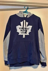 NHL Hockey Toronto Maple Leafs PULLOVER HOODED SWEATER XL - Picture 1 of 2