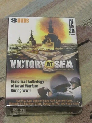 Victory at Sea Collection (New DVD - Sealed )   3 Pack  - Naval Warfare WWII - Image 1 of 3