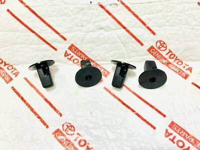 (4) NEW OEM TOYOTA FENDER LINER GROMMET CLIPS 90189-06013 TACOMA TUNDRA TERCEL - Image 1 of 4