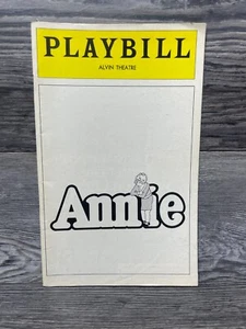 ANNIE, PLAYBILL, JUNE 1977, ALVIN THEATRE - Picture 1 of 7