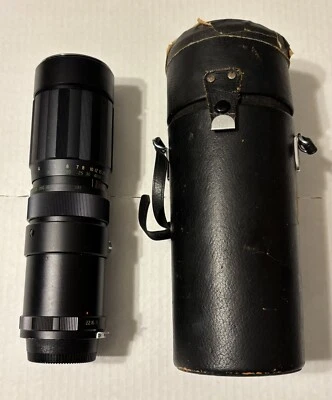 Soligor 90-230mm 4.5 Auto Zoom FD Mount Lens With Case No Front Cover - Image 1 of 4