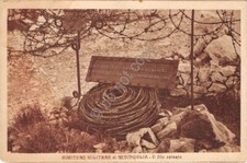 Cartolina Redipuglia Cimitero Militare filo spinato