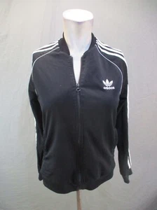 ADIDAS Size L Teens Unisex Full Zip Baseball Collar Pocket Athletic Jacket 574 - Picture 1 of 9
