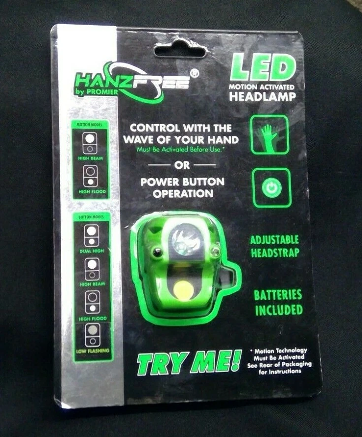 Promier 120 Lumen Rechargeable Headlamp 3 Mode White Light LARCHCOB824
